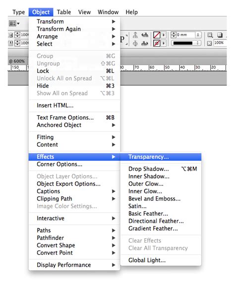 Image result for Effects Panel InDesign