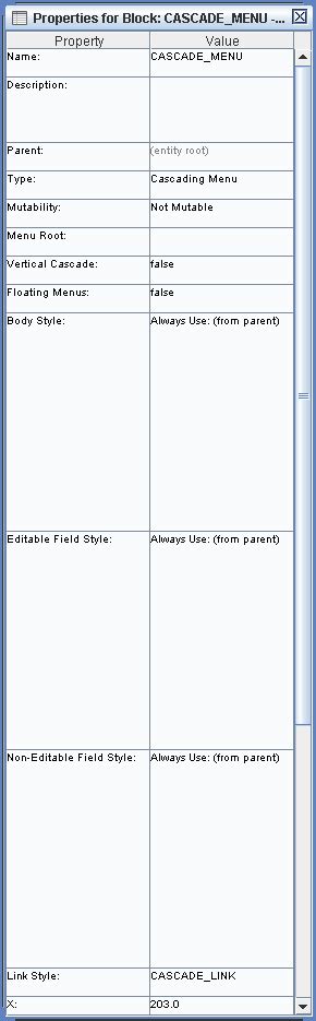 Image result for Cascading Menu Example