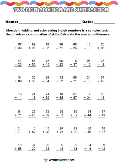 Toradh íomhá ar Worksheet for 4th Grade Math Doble Digit Multiplication