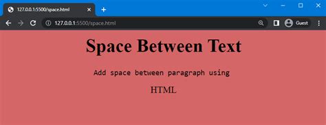 Image result for HTML Nbsp