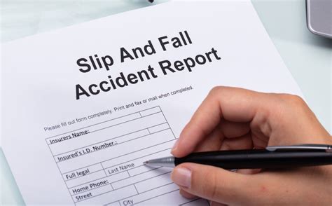 Toradh íomhá ar Slip and Fall Intake Form