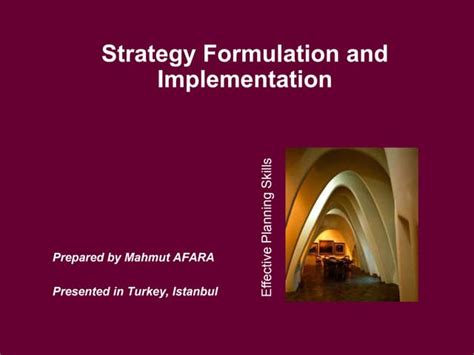 Image result for Strategy Formulation and Implementation Model