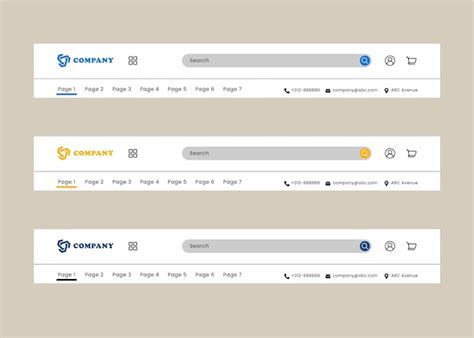Toradh íomhá ar Logo in a Header Section Example