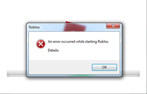 Image result for An Error Starting Roblox Studio