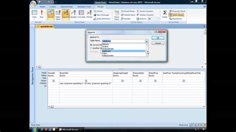 Image result for Access SQL Append Query