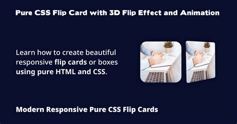 Image result for Flip Card CSS