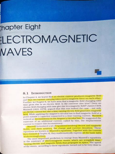 Toradh íomhá ar Electromagnetic Waves Class 12 Telugu