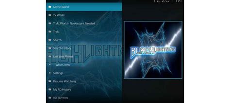 Toradh íomhá ar Kodi Black Lightning Error