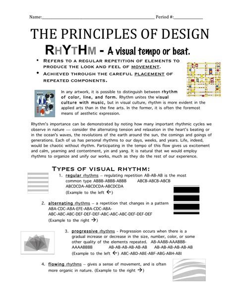 Principles of Design Worksheet に対する画像結果