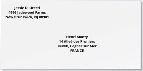 Postal Address Example に対する画像結果