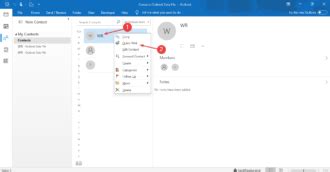 Image result for Print Contact List Outlook