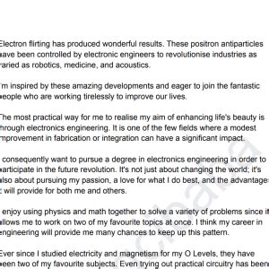 Electrical Engineering Personal Statement Examples에 대한 이미지 결과