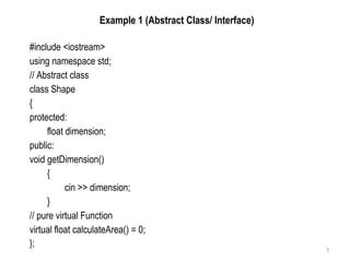 Image result for Interface Abstract Class Example