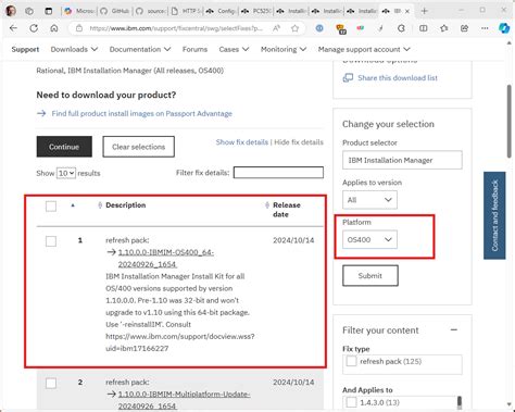 Toradh íomhá ar Installation Manager Software Checklist