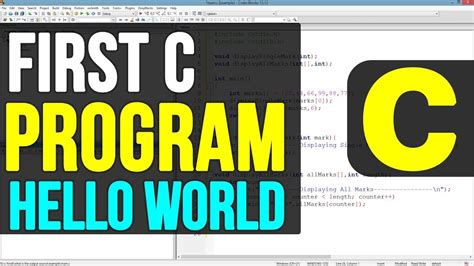 Image result for Proper Format of C Code HelloWorld