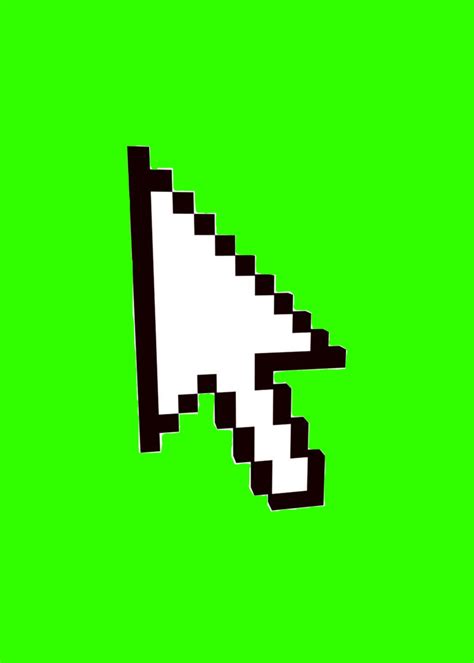 Toradh íomhá ar Fixed Computer Cursor