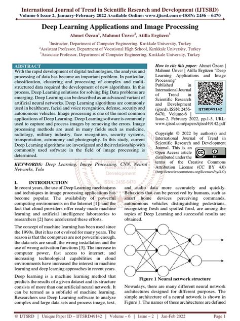 Applications of Machine Learning in Image Processing に対する画像結果
