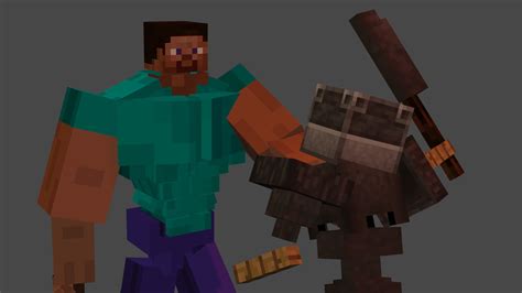 Image result for Minecraft Steve Becomes Thicc