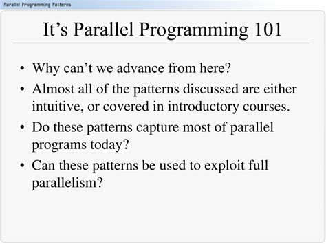 Image result for Parallel Programming Pattern