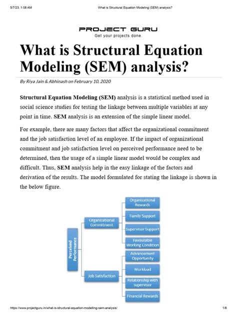 Image result for Structural Equation Modeling Theory