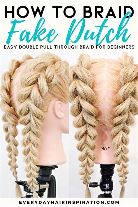Afbeeldingsresultaten voor Pull through Braid Pattern