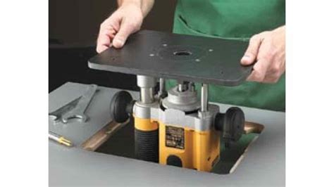 Toradh íomhá ar Router Plate Installation