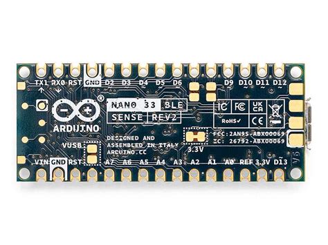 Image result for Arduino Ble 33 Sense Pinout