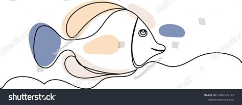 Image result for Continuous Line Drawing Fish