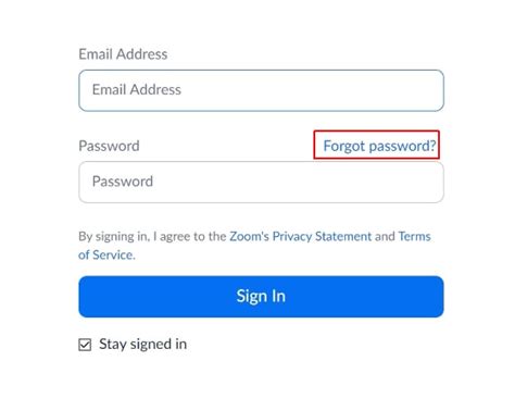 Toradh íomhá ar Forgot Zoom Password
