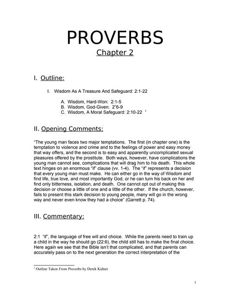 Toradh íomhá ar Proverbs Chapter 2