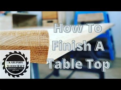 Image result for How to Varnish a Table Top