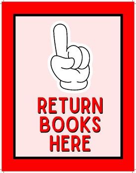 Toradh íomhá ar Book Return Box Sign