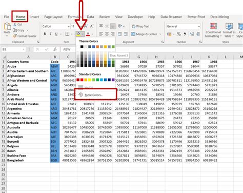 Toradh íomhá ar Excel Count Cell If a Certain Color
