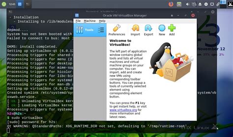 Image result for Linux VirtualBox Windows 1.0