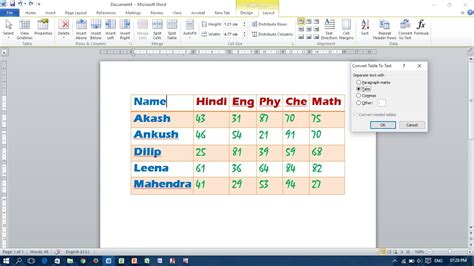 Image result for Convert Text to Table