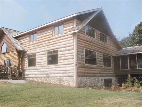 Majestic Log Homes | 763-263-3050 | Log Home Restoration, Log Mantels ...