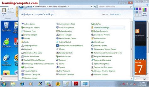 Image result for Control Panel Windows 7 Logo