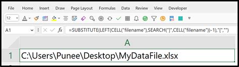 Image result for How to See File Path in Excel
