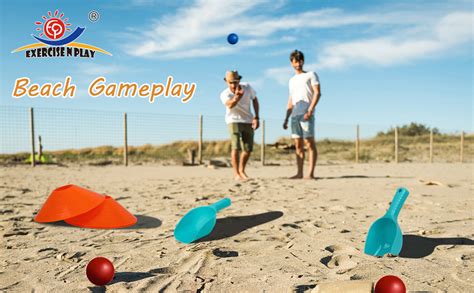 Amazon.com: Outdoor Beach Toy Unlimited Scoring Toss Games,Ring Toss ...