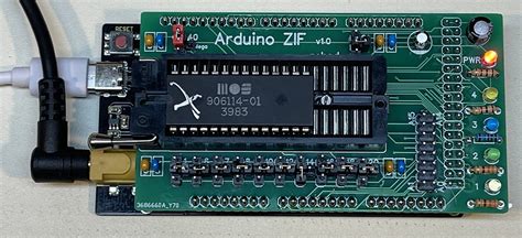 Afbeeldingsresultaten voor Arduino ZIF Socket
