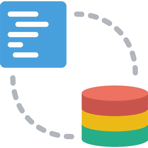 Toradh íomhá ar Vector Database Icon Outline SVG