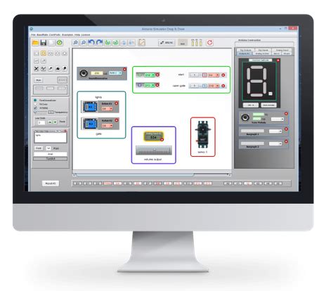 Toradh íomhá ar Io Simulator Arduino