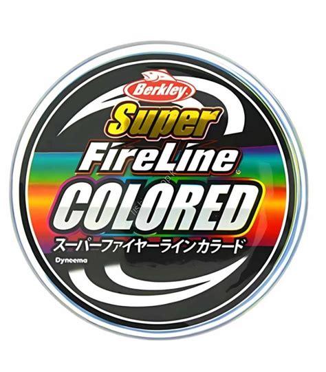 Berkley Super FireLine Coloured Braided PE Fishing Line - Arbafox