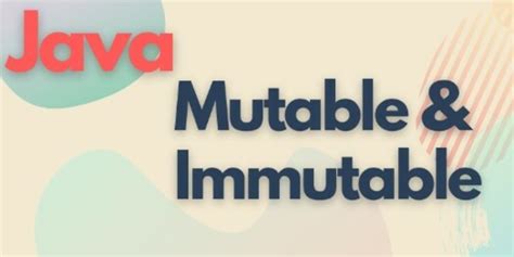 Toradh íomhá ar List of Mutable and Immutable Java