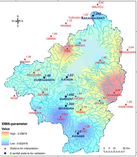 Statistical Distribution Map に対する画像結果