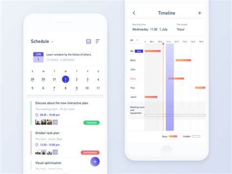 Image result for Scheduling App Interface