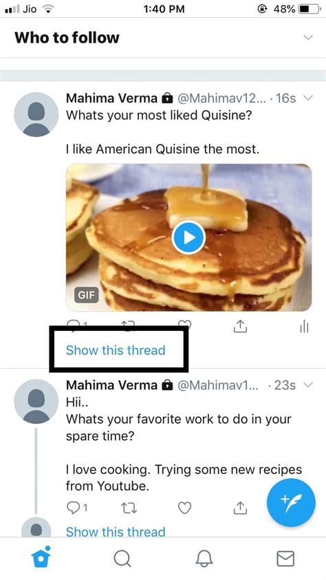 Image result for Making a Thread On Twitter