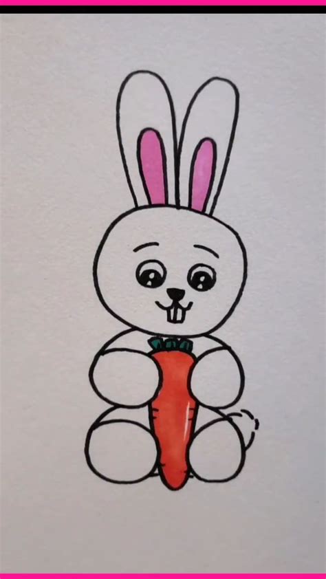 Image result for How Draw Rabbit Step by Step