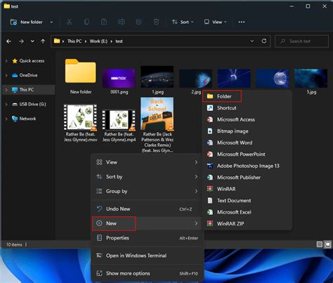 Image result for Windows 11 File Explorer New Folder