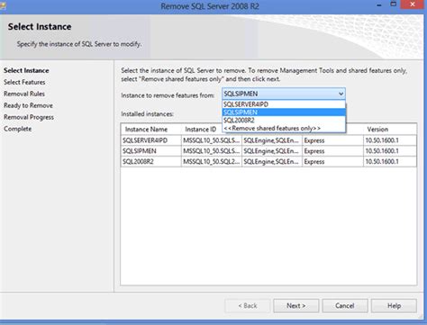 Image result for Delete Instance SQL Server